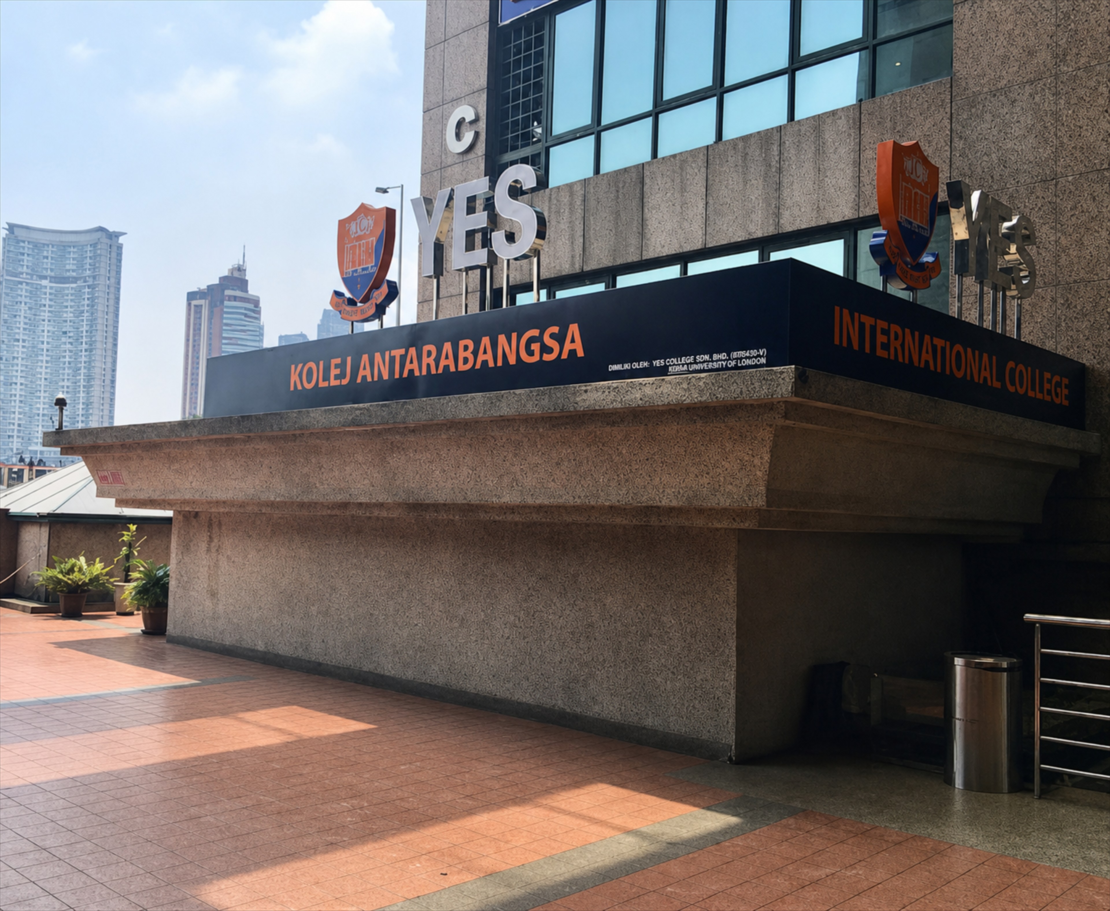 YES International College building in Kuala Lumpur